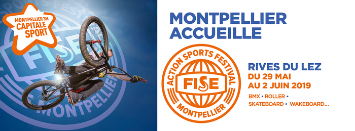Montpellier capitale du sport FISE